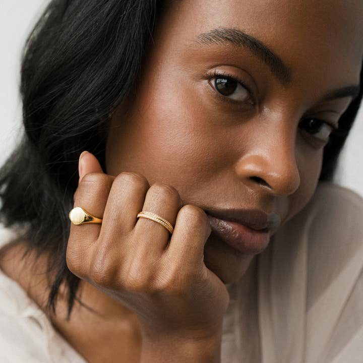 Mod + Jo - Wholesale Signet Ring - Tessa Signet Ring2