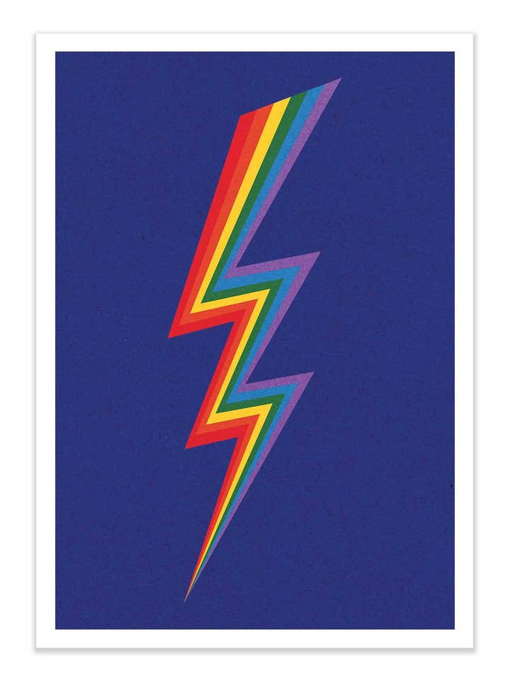 Kunstposter - Donderregenboog - Rosi Feist voor wholesale door Wall Editions