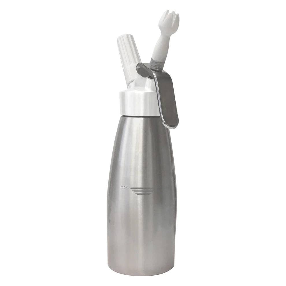 EcoQuality – wholesale Kitchen tool/gadget – CW-A05 1 Pint 3&quot; Dia x 12&quot; H Aluminum Whip Cream Dispenser0