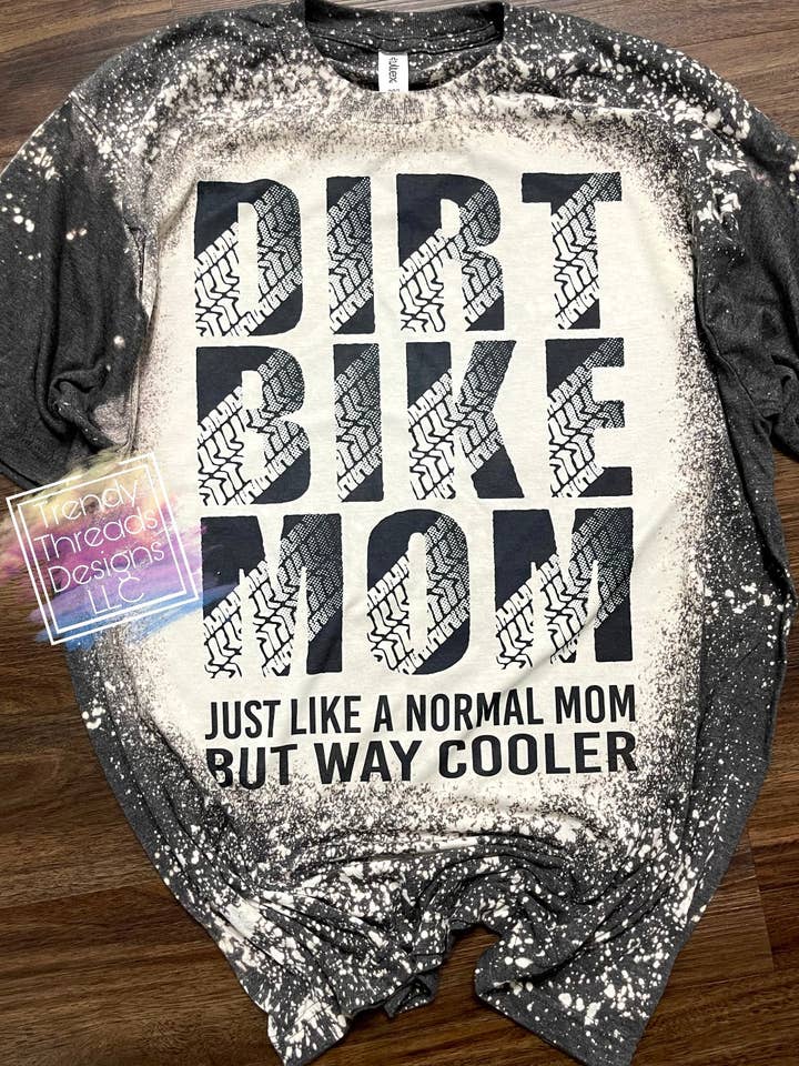 Camisa Dirt Bike Mom para venta al por mayor de Trendy Threads Designs LLC