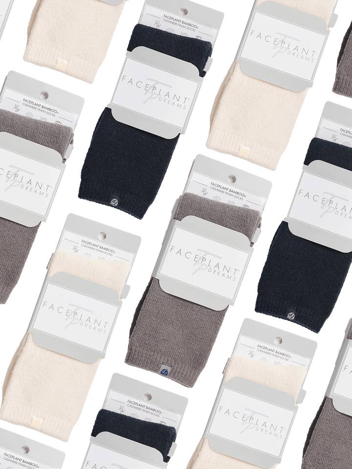 Faceplant Dreams - Wholesale Socks - Women's - Faceplant Cashmere-finish Socks2