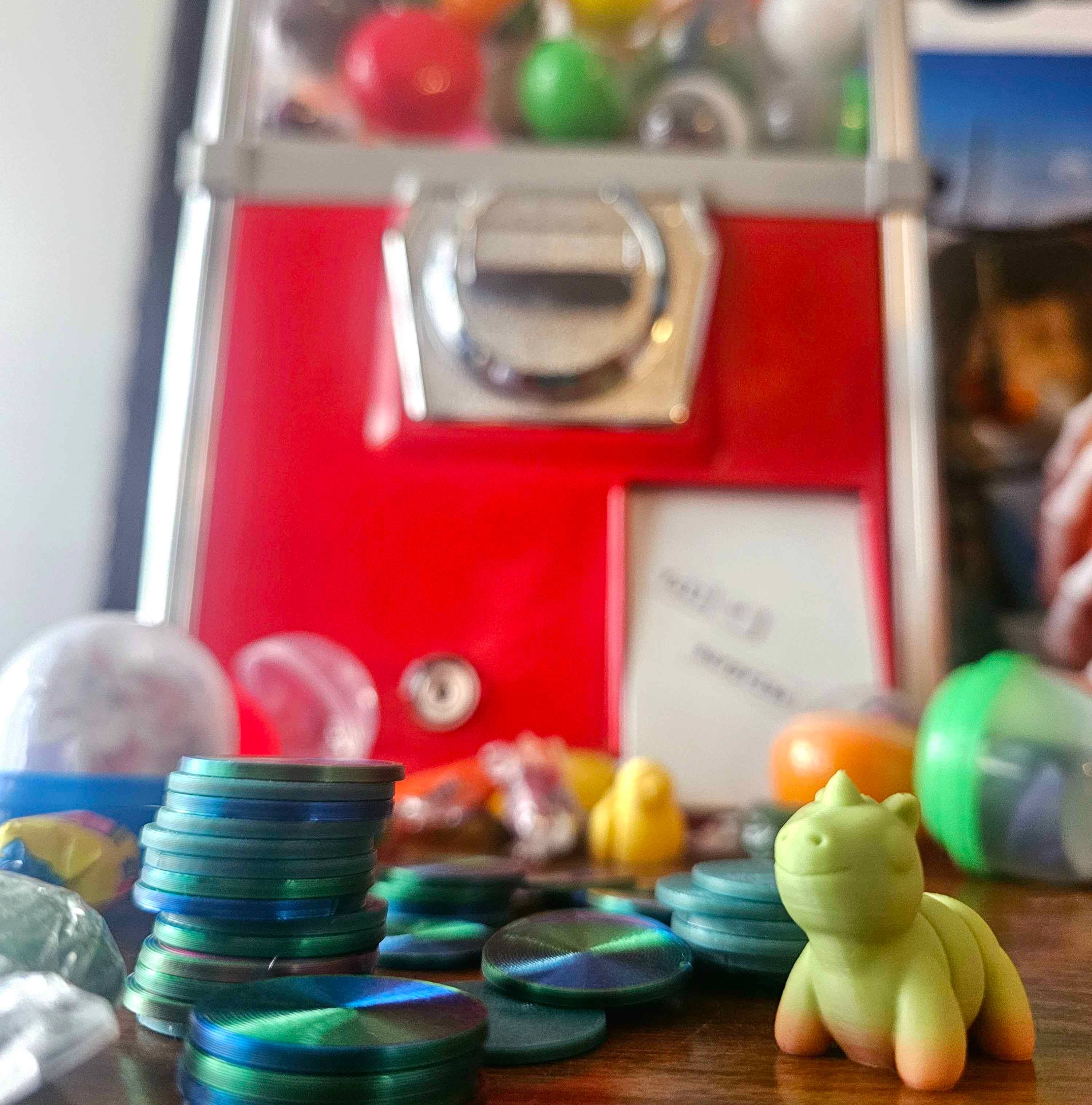 Pretzel Prints – Moeda colecionável por atacado – Moedas de Um (1) Dólar para Brinquedos de Máquina de Pastilhas para Crianças2