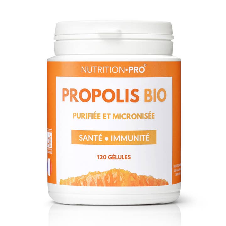 ORGANISK PROPOLIS - 120 KAPSLER for engroshandel hos Nutrition•pro