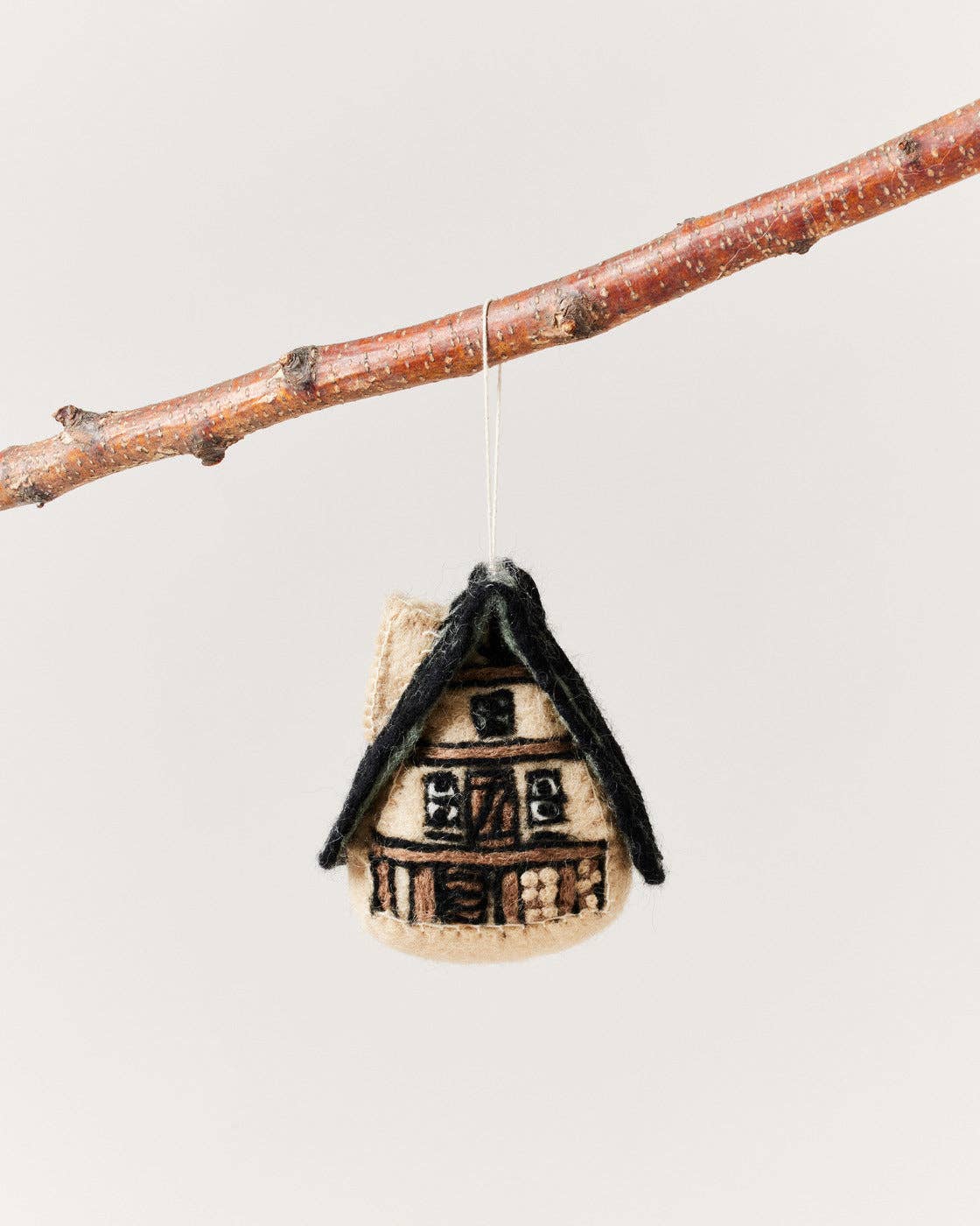 Farmhouse Pottery - Wholesale Ornament - Felted A-Frame Ornament1