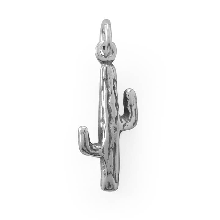 Ziet er scherp uit! Bedeltje met cactus voor wholesale door Silver Stars Collection