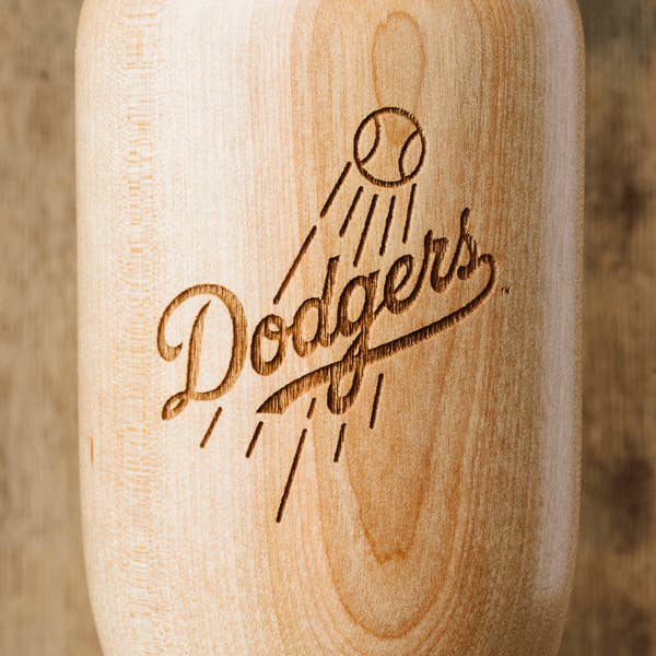 Dugout Mugs - Wholesale Wine Glass - Los Angeles Dodgers Wined Up® | Baseball Bat Wine Mug1