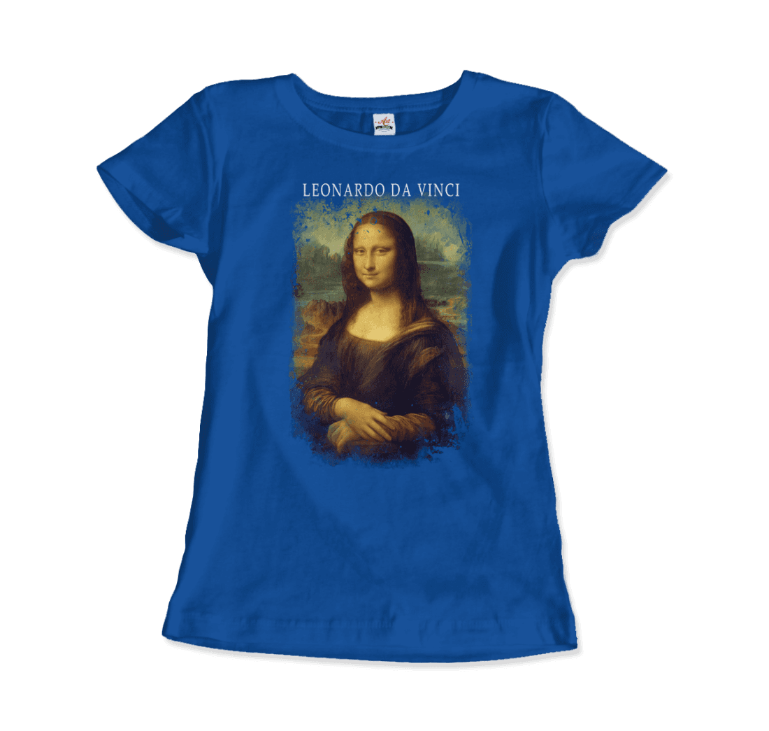 Art-O-Rama Shop - Wholesale Screen Printed T-Shirt - Unisex - Leonardo Da Vinci, Mona Lisa, 1503~1519 Artwork T-Shirt5