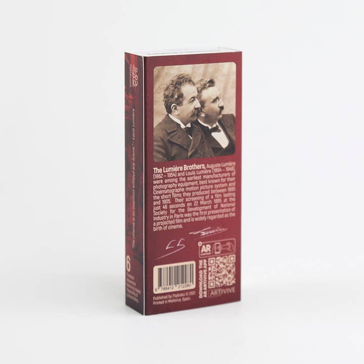 Flipboku – Großhandel Buch zum Thema Kunst & Unterhaltung – The Lumière Brothers Flipbook – Die Väter des Kinematographen2