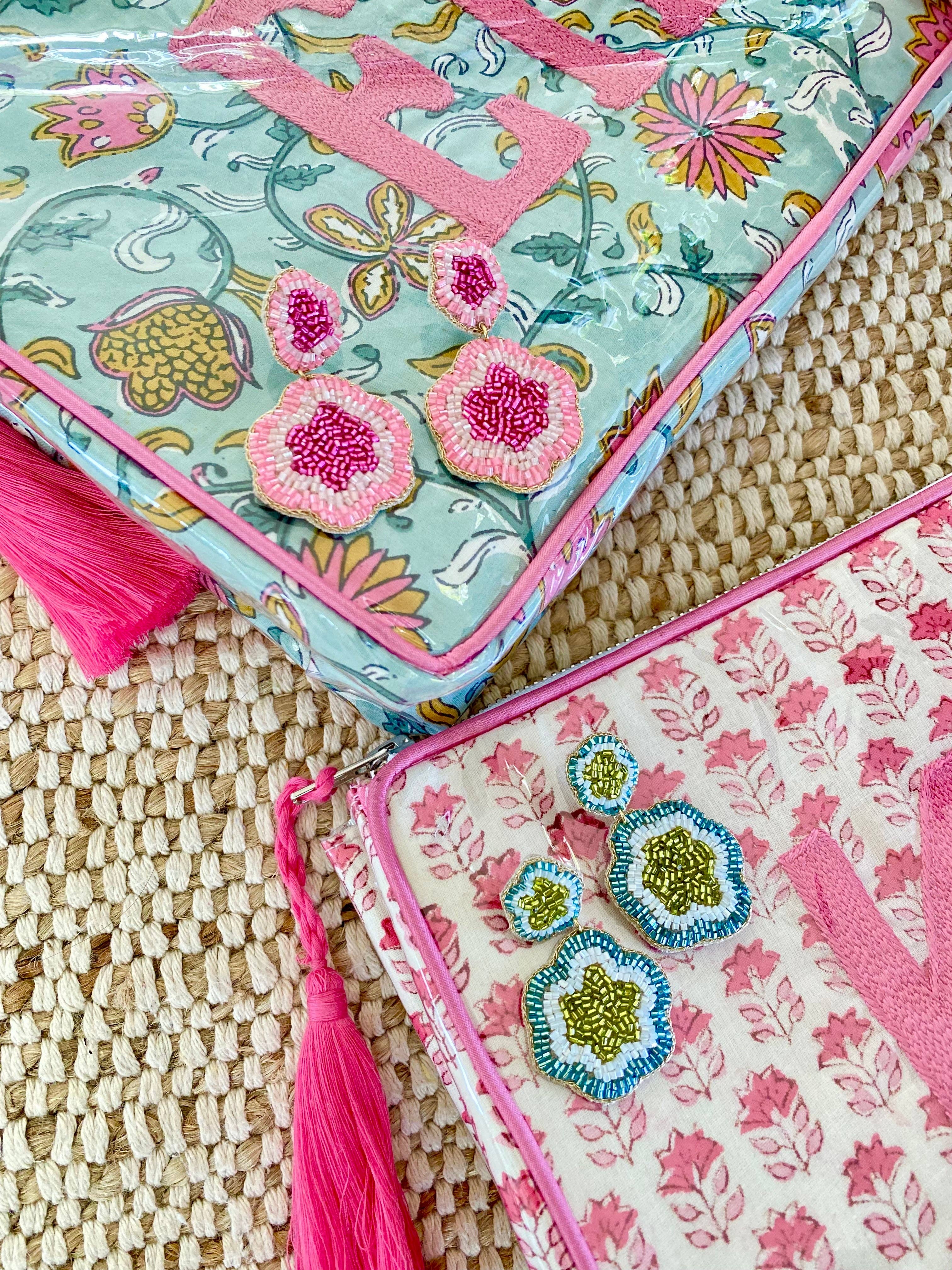 Beth Ladd Collections - Wholesale Dangle Earrings - St. Tropez Earrings in Green2