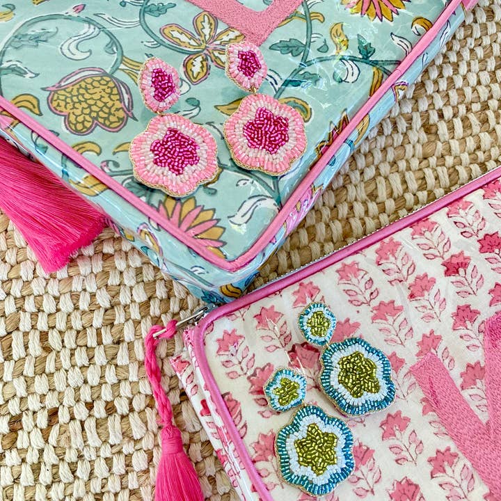 Beth Ladd Collections - Wholesale Dangle Earrings - St. Tropez Earrings in Green2