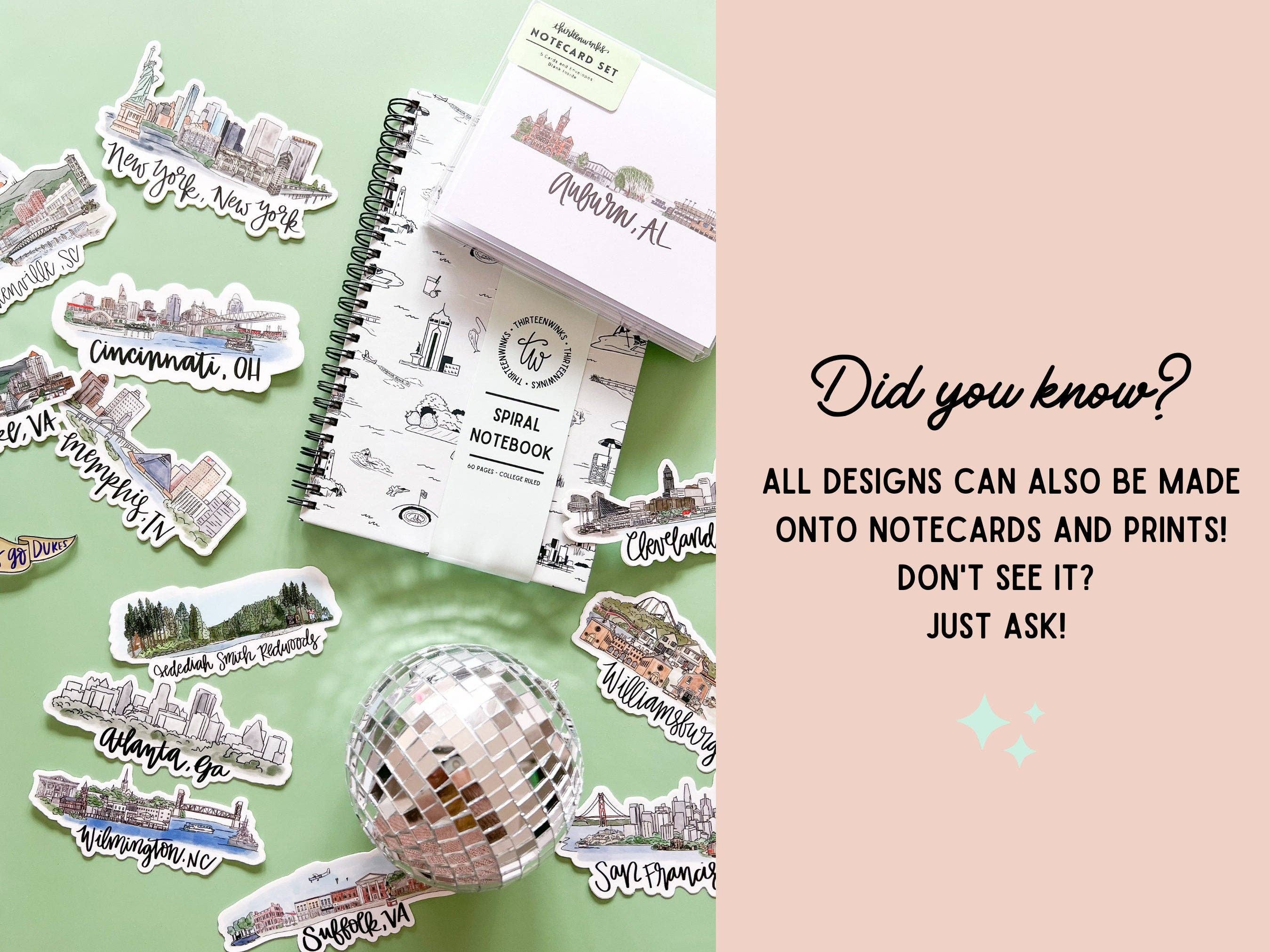 Thirteenwinks – Ornamento por atacado – Ornamento Acrílico Oxford, MS Mississippi Skyline, Ornamento do Mississippi4