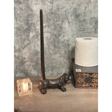 Vagabond Vintage – wholesale Paper towel holder – Cast Iron Anima Paper Towel Holder2