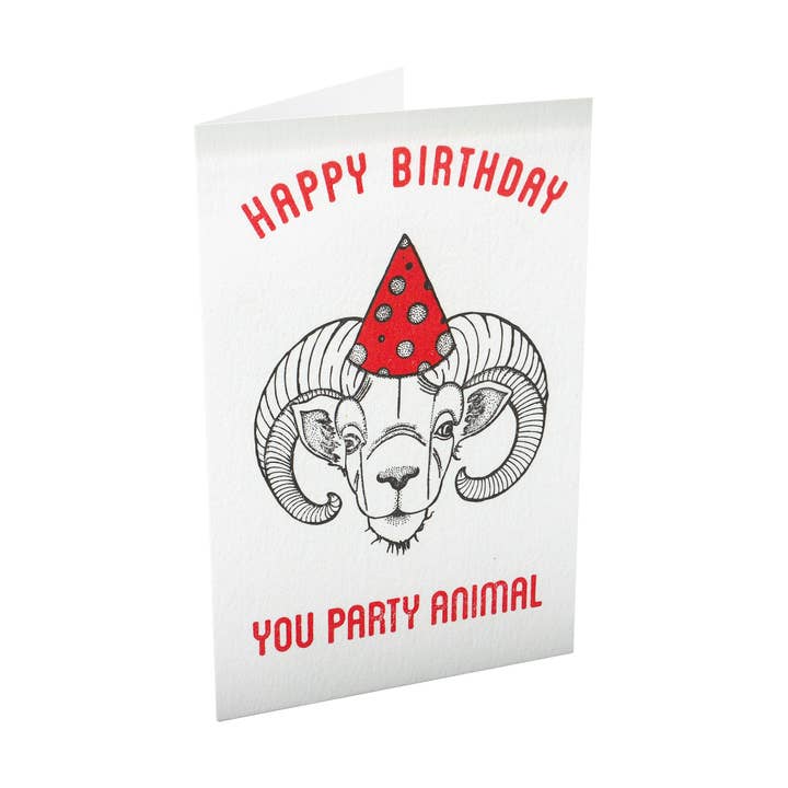 Ram Party Animal for wholesale by Buddha Bear Press