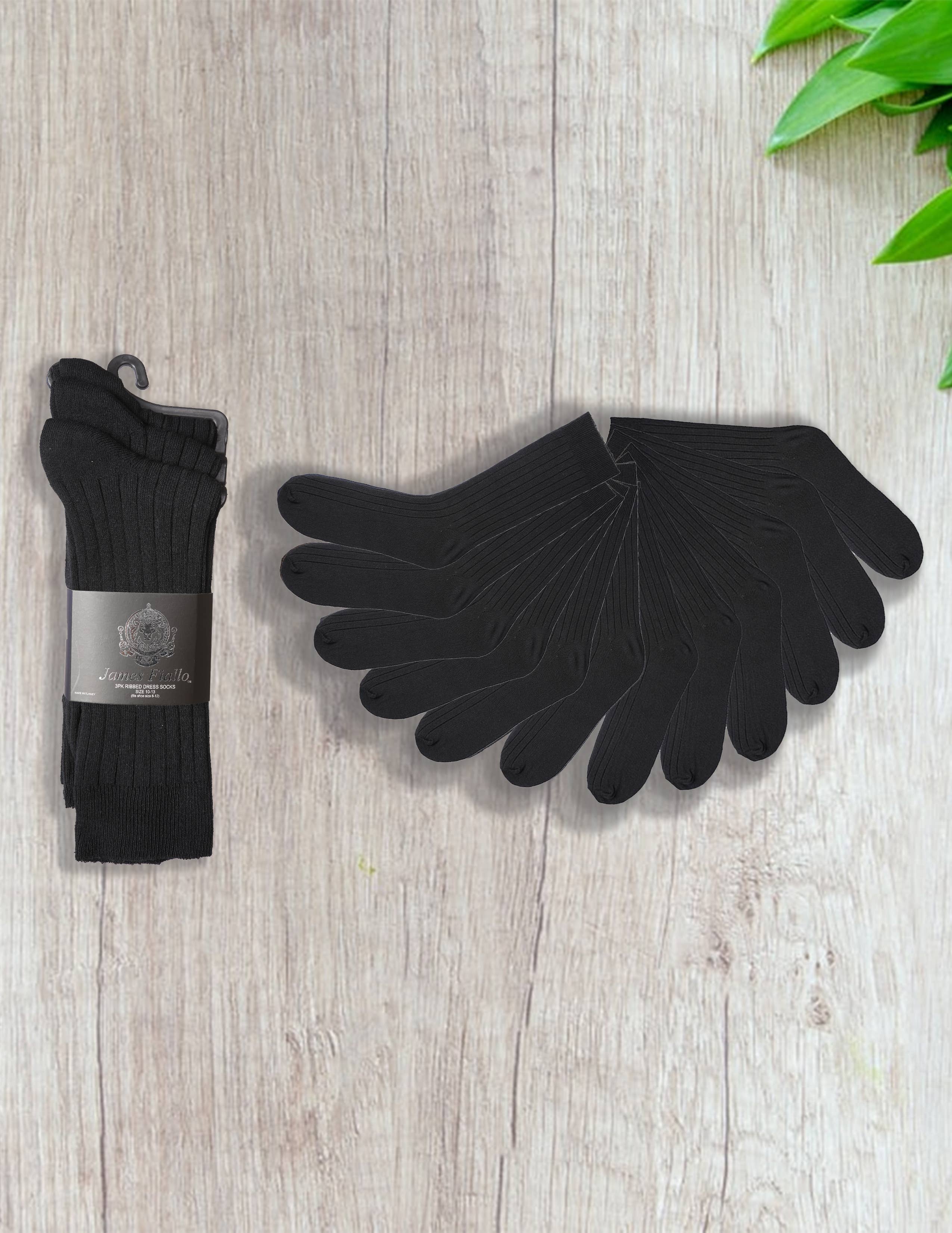 Isadora, Tipi toe, & James Fiallo – wholesale Socks – Men's – Men's James Fiallo 3 Pack Colored Athletic Dress Crew Socks1