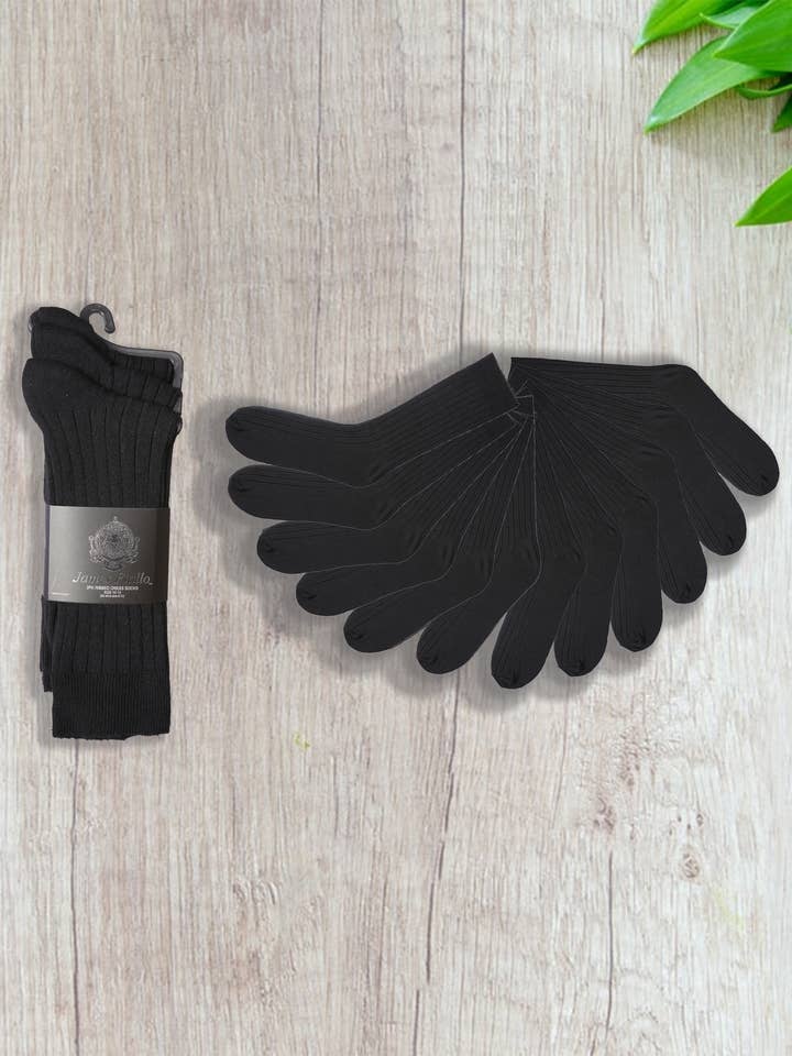 Isadora, Tipi toe, & James Fiallo – wholesale Socks – Men's – Men's James Fiallo 3 Pack Colored Athletic Dress Crew Socks1