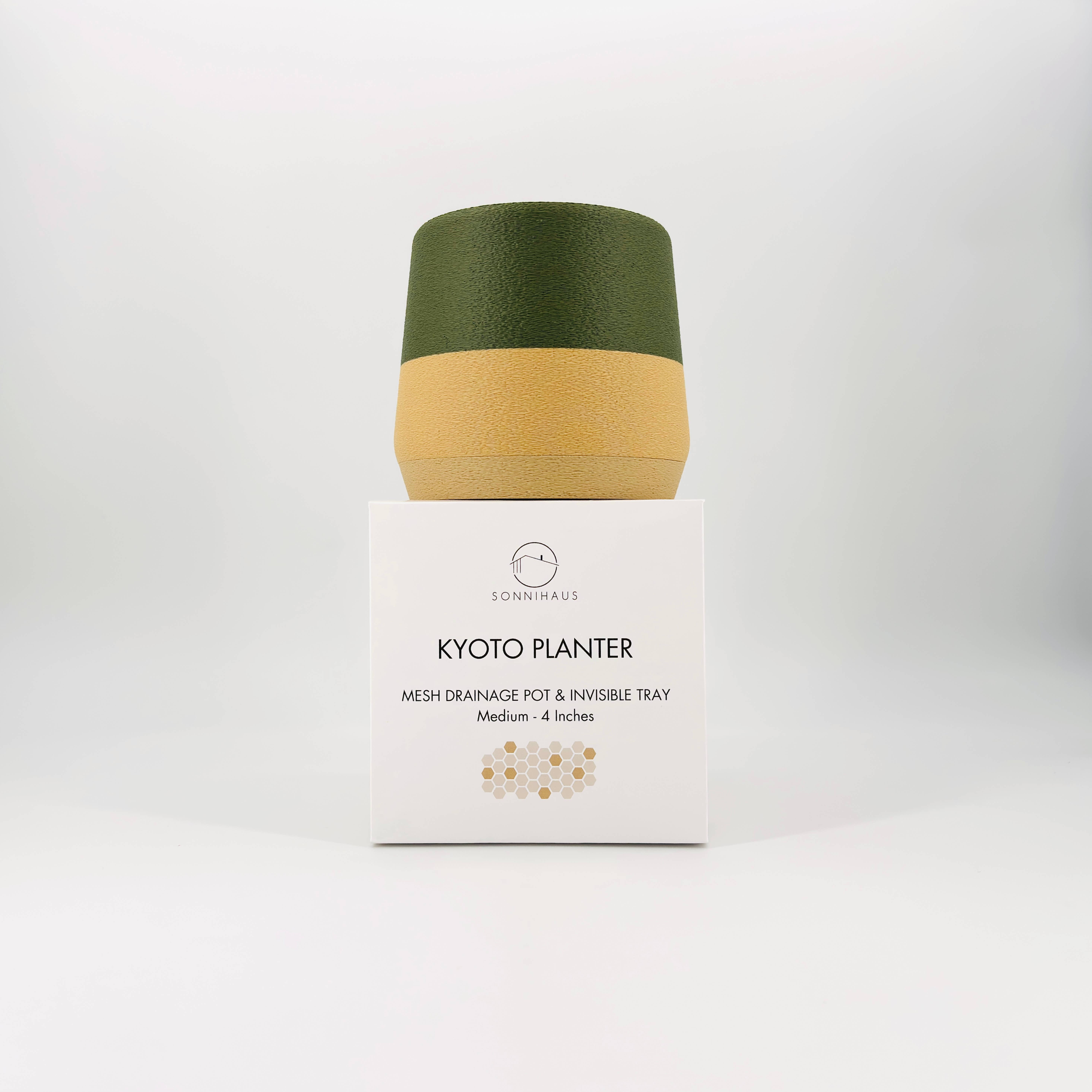 Sonnihaus – wholesale Kruka – KYOTO Blomkruka med inbyggd bricka och dränering, 3D-printad minimalistisk design15