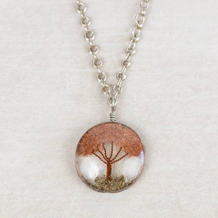 Ten Thousand Villages - Wholesale Pendant/Charm Necklace - Sephira Life Tree Pendant Necklace
