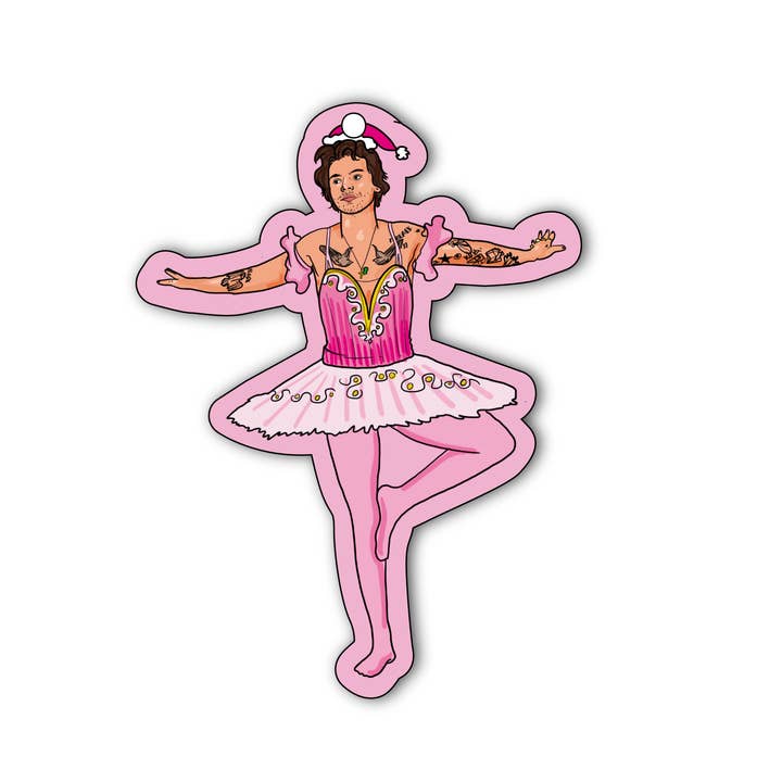 Studio Soph (We Pay Your Import Fees - We Ship DDP) - Wholesale Ornament - Harry Ballerina Christmas Ornament
