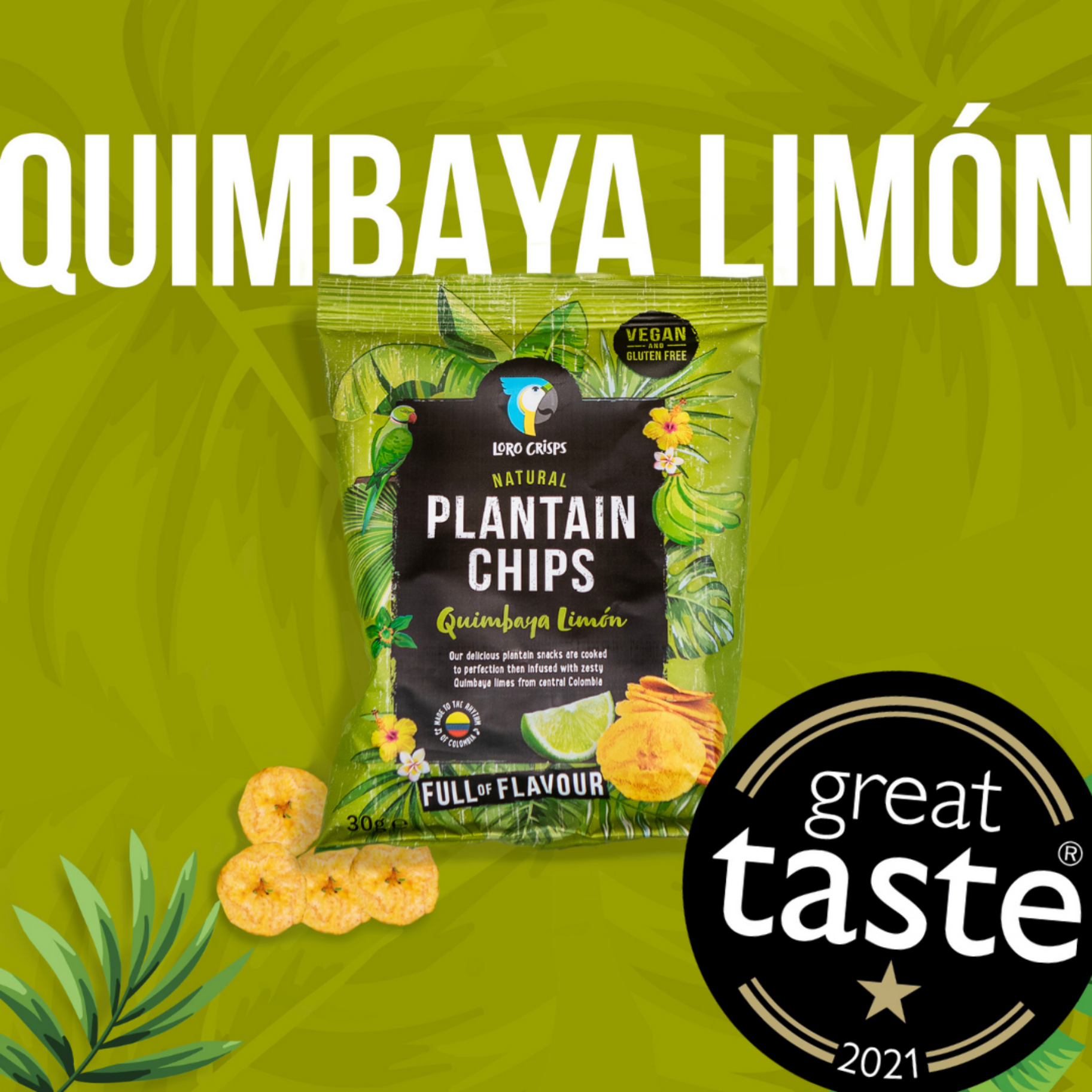 Loro Crisps – wholesale Crisps – Loro Crisps Plantain Chips - Mixed Box (20 x 30g)2