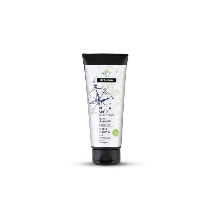 Sport Shower Gel – Black Tea & Bergamot - Energizing -200 ml for wholesale by Altromercato