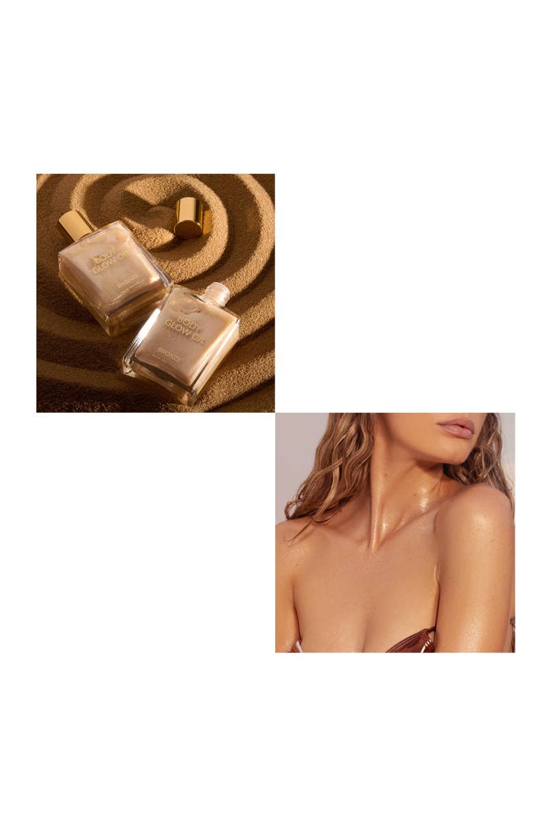 PINEAPPLE Beauty - Wholesale Bath/Body Oil - Beauty Creations GBO-DISPLAY Body Glow Oil - 12pc8