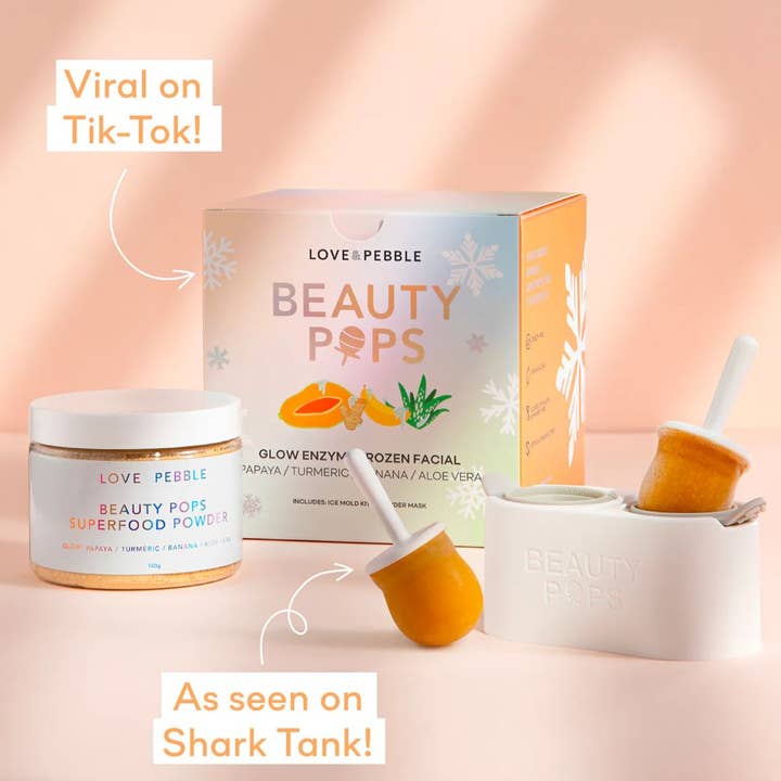Love & Pebble - Venta al por mayor Mascarilla - Kit de mascarillas BEAUTY POPS™ Glow Enzyme Frozen