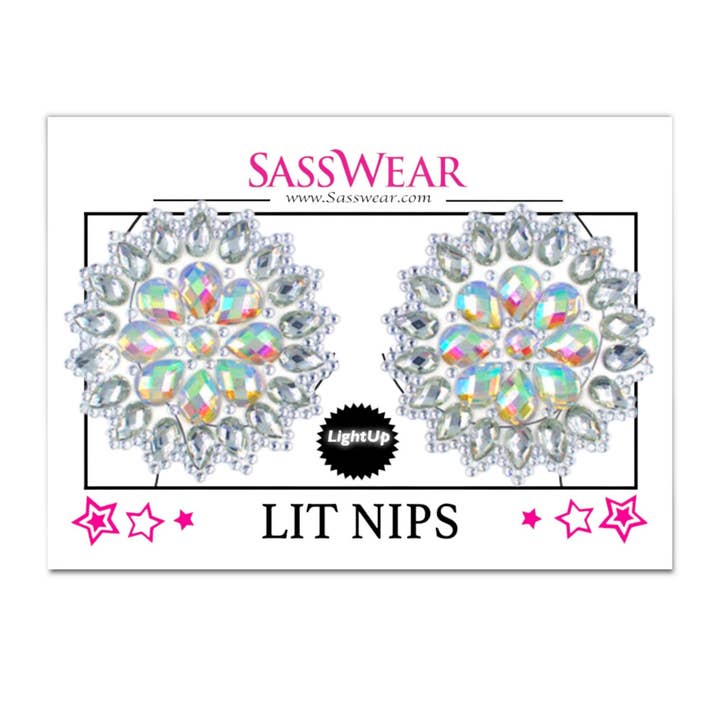 Sasswear - Vente Cache-téton – femme - Pâtisseries lumineuses Lit Nips - Sunbeam