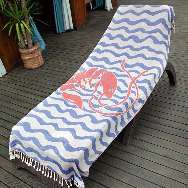 Biggbrands GmbH - Wholesale Beach Towel - Anemoss Shrimp Peshtemal4