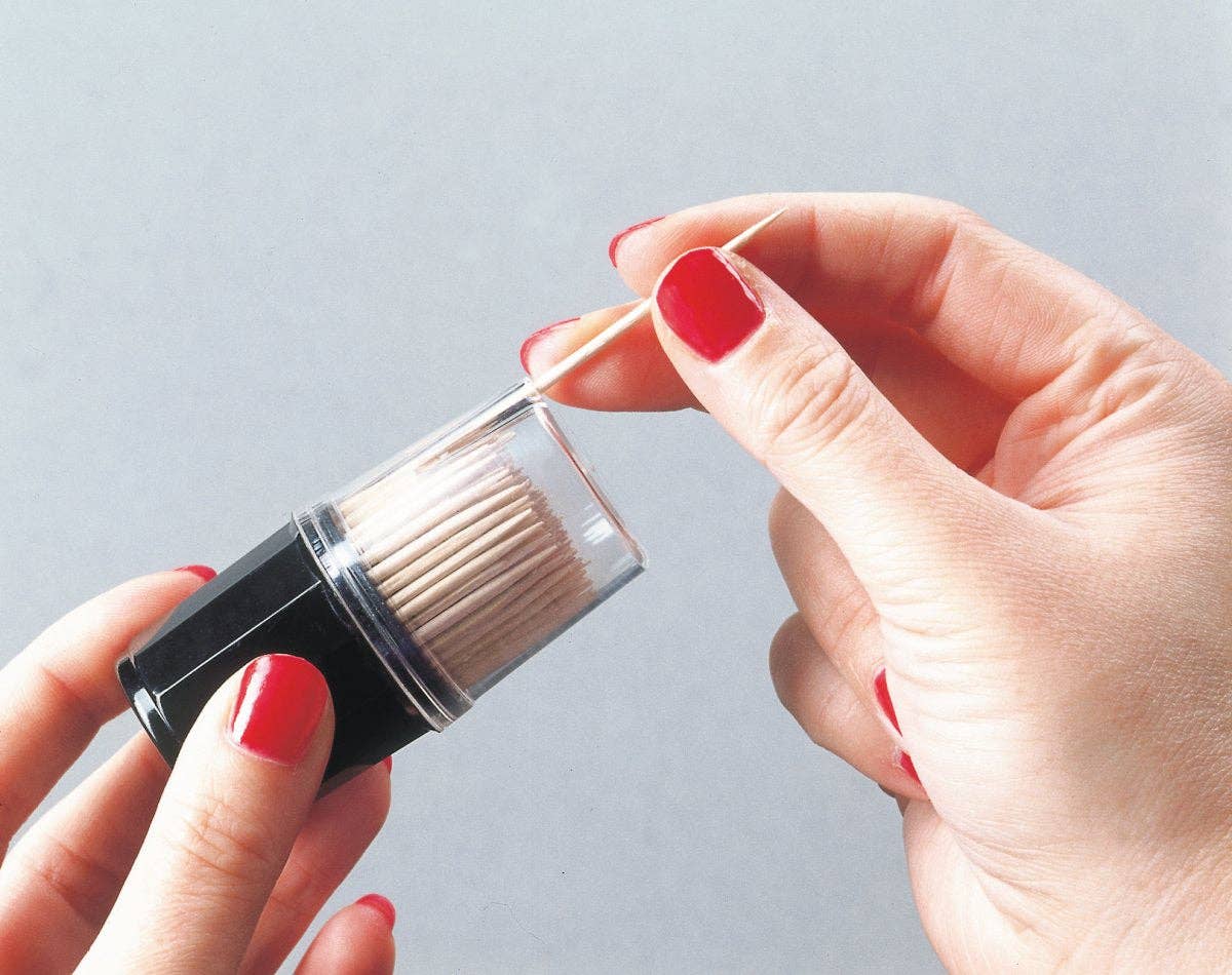 Fackelmann - Vendita all'ingrosso Stuzzicadenti - Set di 190 stuzzicadenti in legno in scatola rotonda6