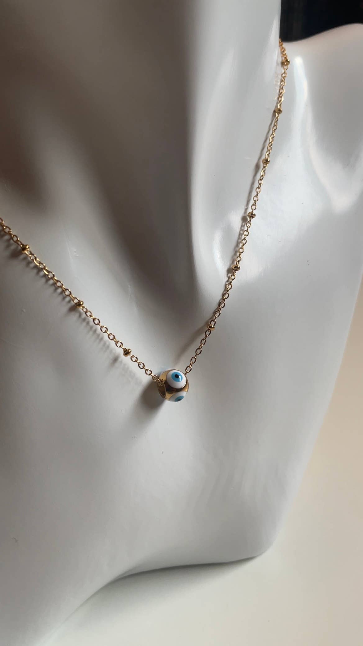 High Vibe Sentiments - Wholesale Pendant/Charm Necklace - Evil Eye Drop Necklace 4