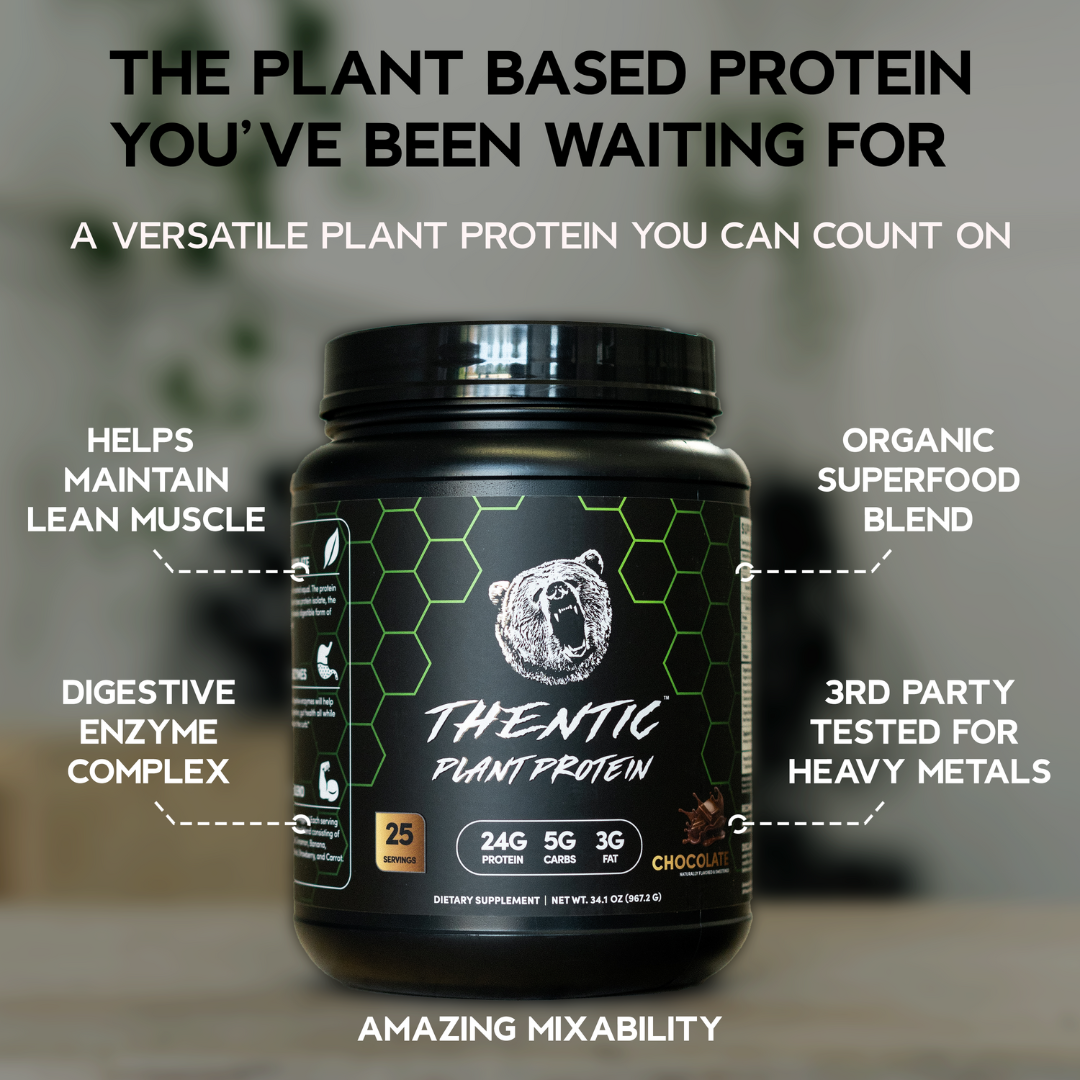 Thentic – wholesale Protein/superfood powder – Thentic Chocolate Plant Based Protein1