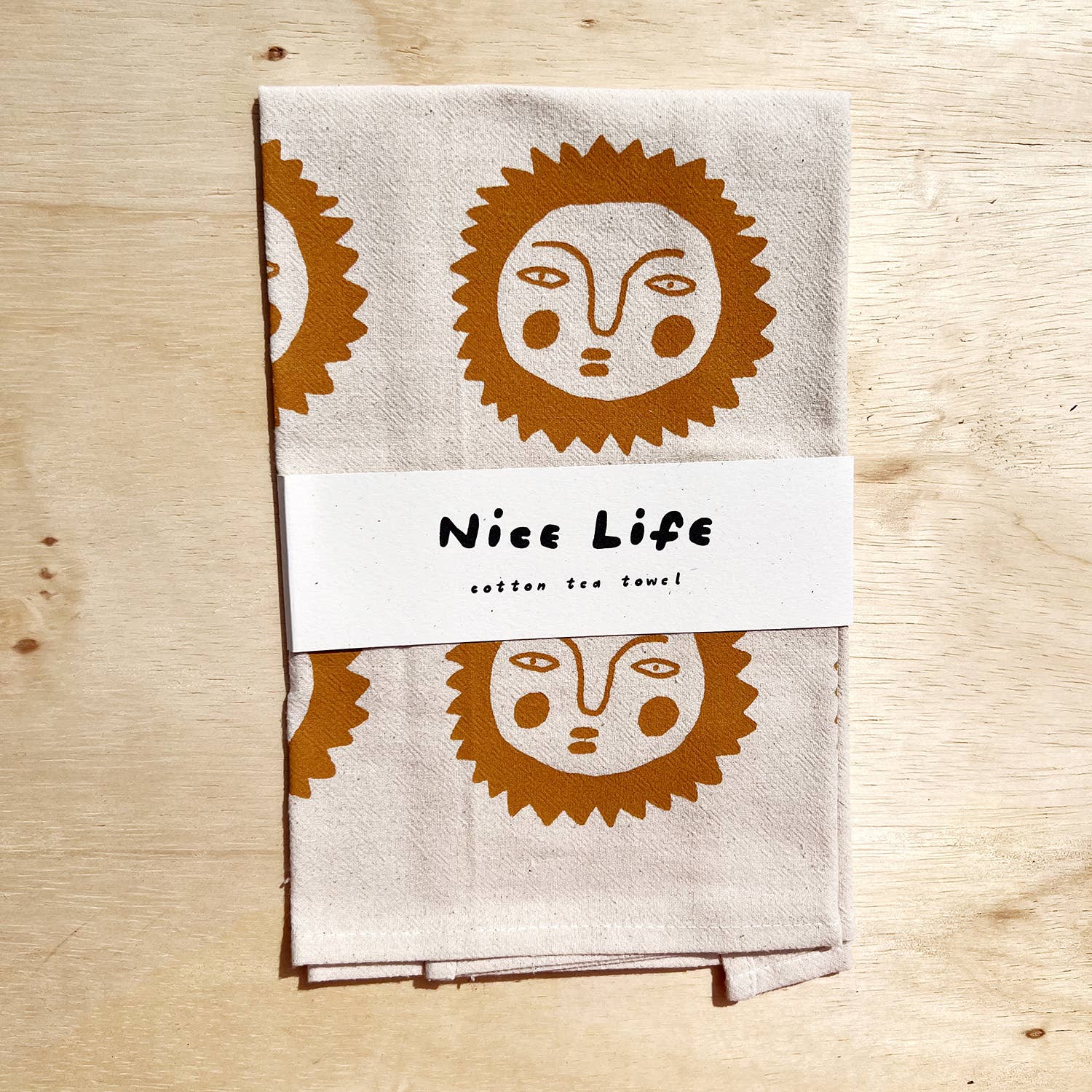 Nice life – Engroshandel Viskestykke – Nice life soltekøkkenhåndklæde i 100% bomuld2