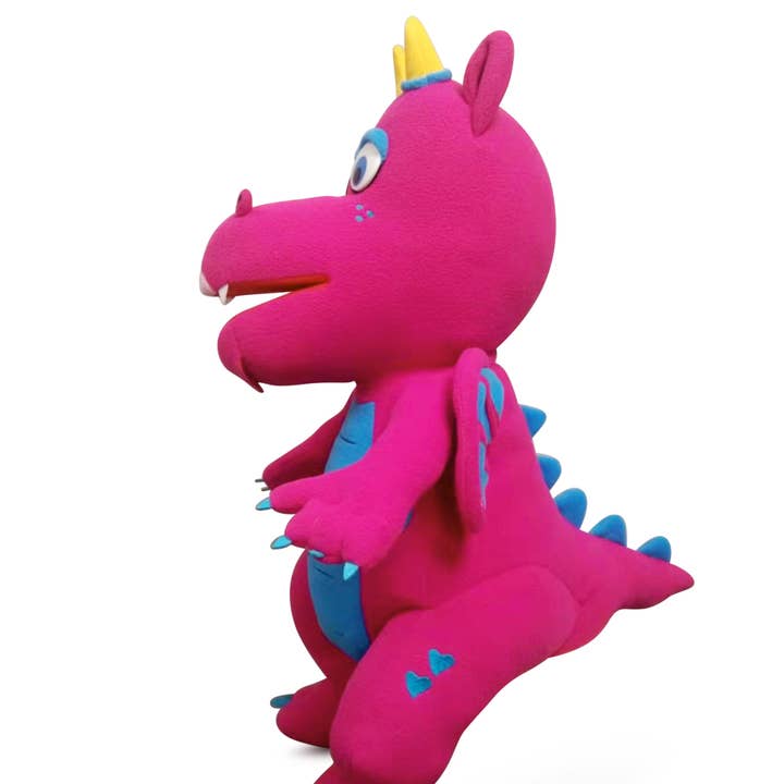 Puppet Pals – Großhandel Handpuppe – Kind & Baby – Pinke Fiona-Drachen-Handpuppe