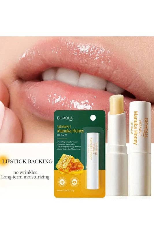 SurelyMine – wholesale Lip Balm – VITAMIN E MANUKA HONEY LIP BALM