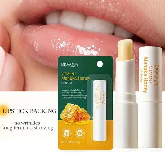 SurelyMine – wholesale Lip Balm – VITAMIN E MANUKA HONEY LIP BALM0