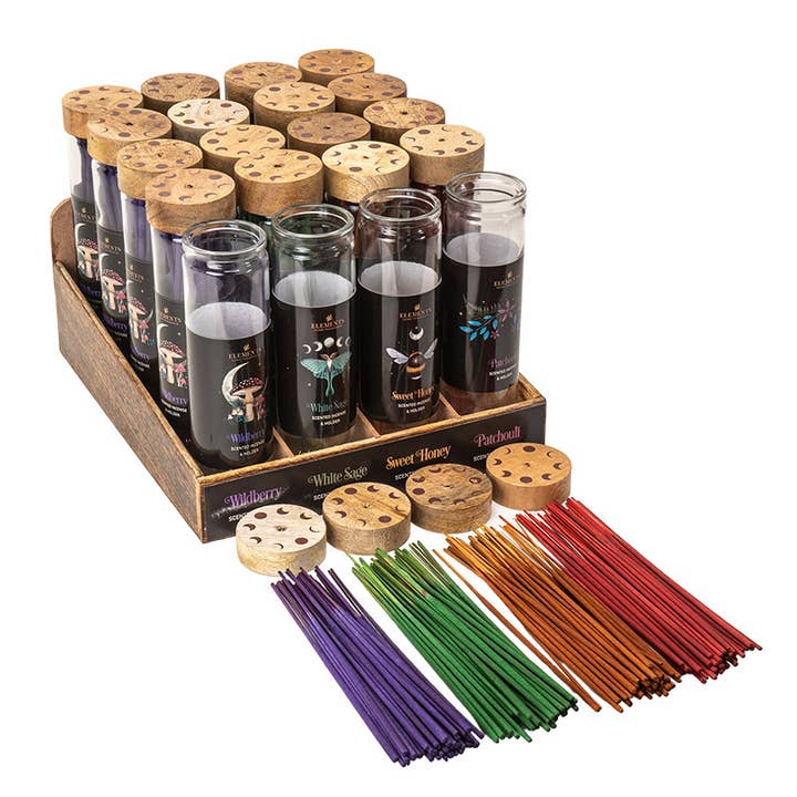 Pacific Trading - Wholesale Incense - 15450 Dark Forest Incense Display Set C/1