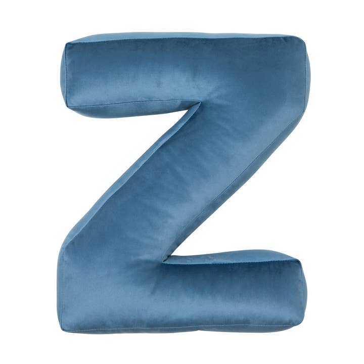 Velvet Letter Cushion Z for wholesale by Bettys Home