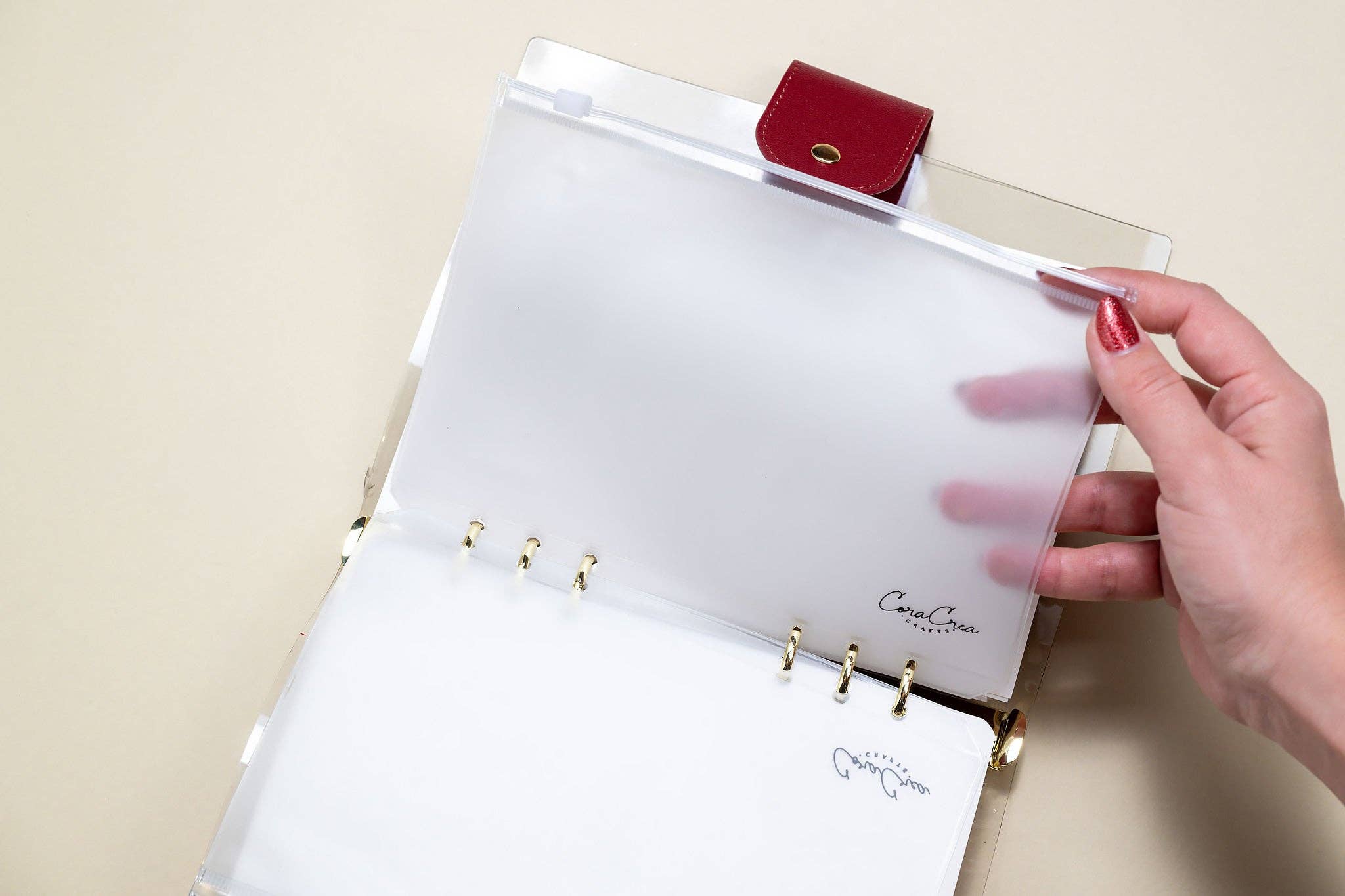 CoraCreaCrafts - Wholesale Desk Organizer - Flower Organizer Binder7