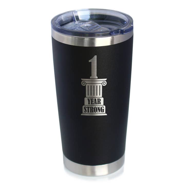 1st Anniversary Gift Insulated Travel Tumbler - Years Strong for wholesale by bevvee