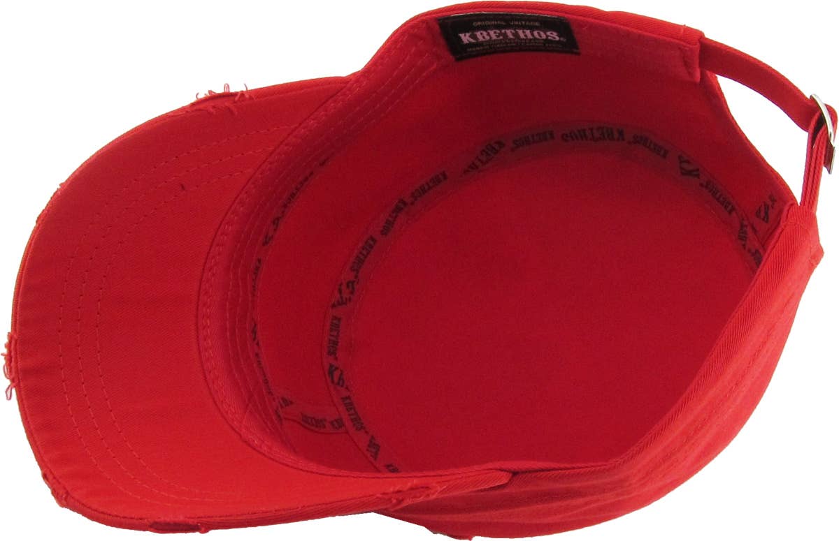 KBETHOS – wholesale Baseball cap – Men's – Distressed Army Cap (Adjustable)56