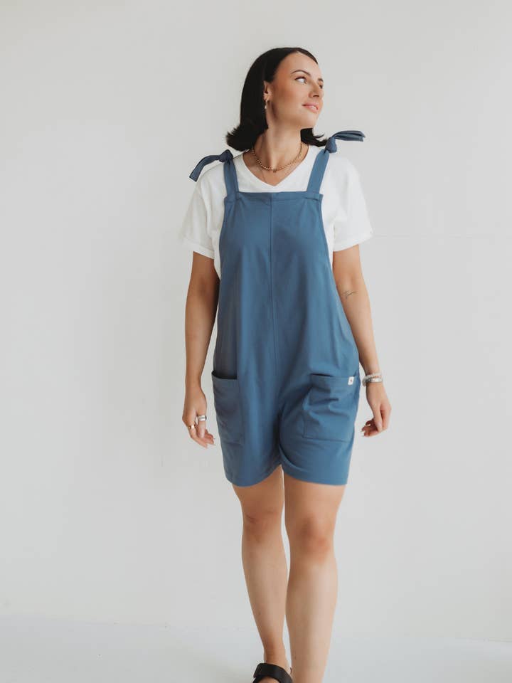 Ocean Shortie Playsuit for wholesale by Turtledove London