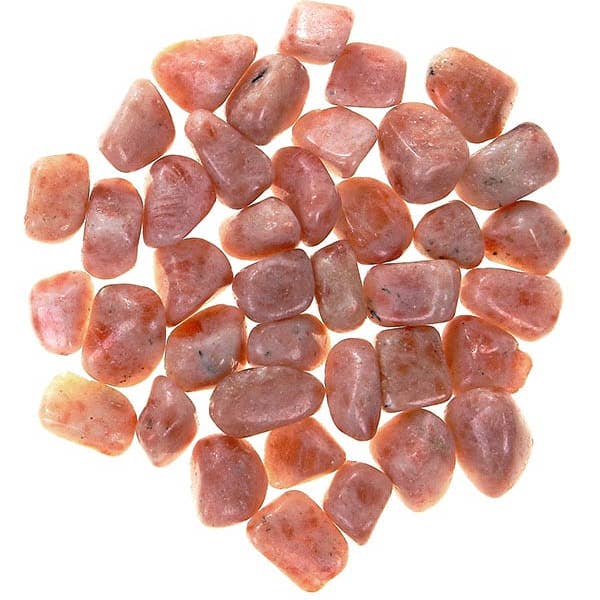 Natures Artifacts Inc - Wholesale Spiritual Stone/Crystal - 1 lb Sunstone Tumbled Stones5