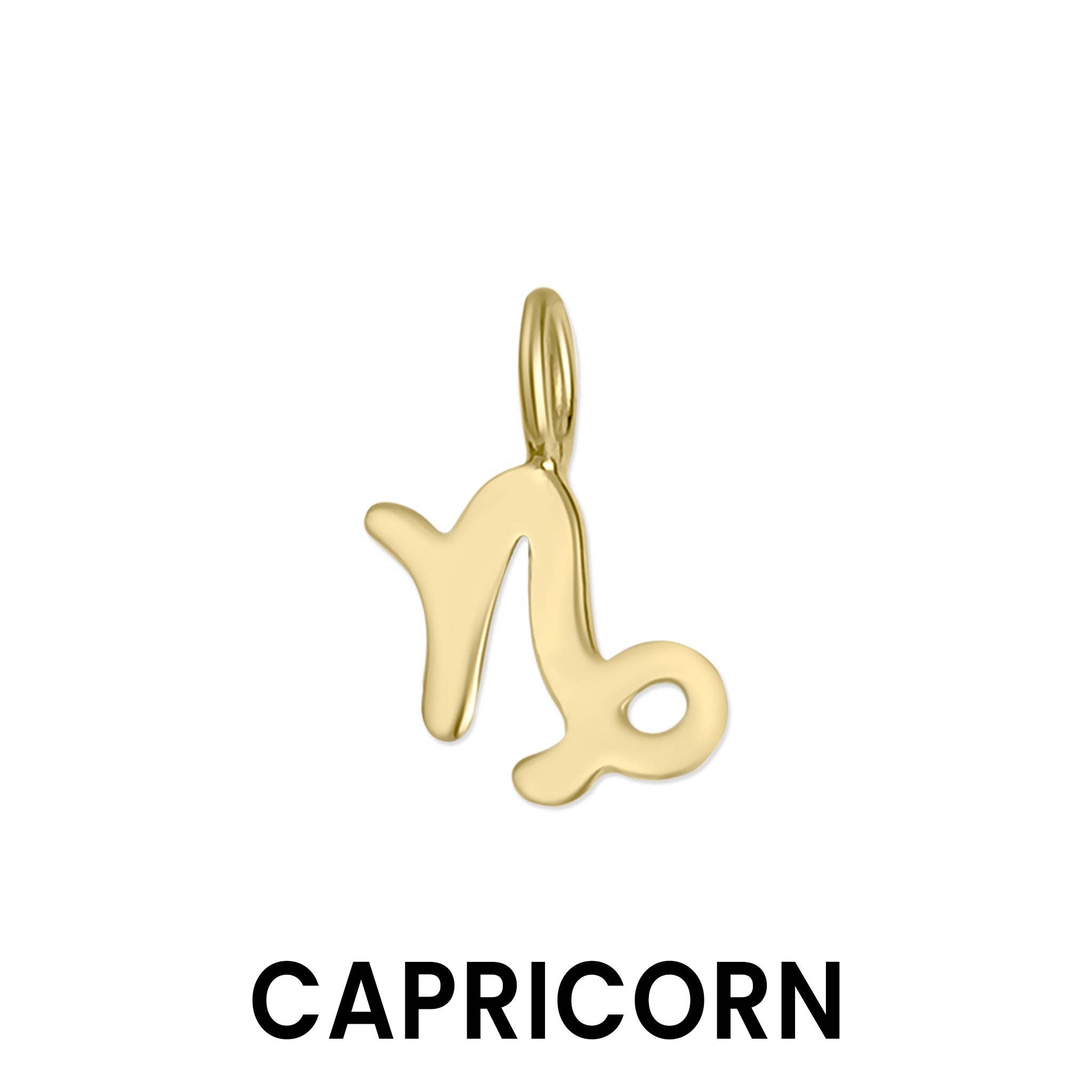 WJW - Wholesale Individual Charm/Pendant - 14K Solid Gold Zodiac Charms for Permanent Jewelry17