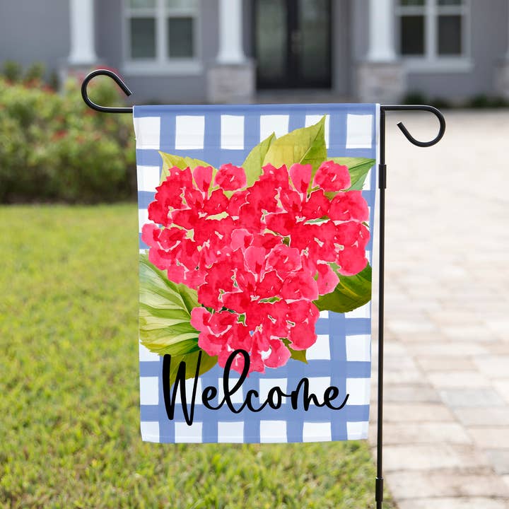 The Navy Knot - Wholesale Flag - Summer Garden Flag - Bright Florals0