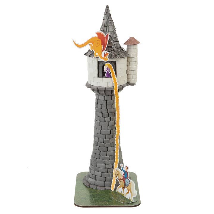 Fainotoys - Wholesale Building Set - Kids - Wise Elkâ„¢ Princess in Tower