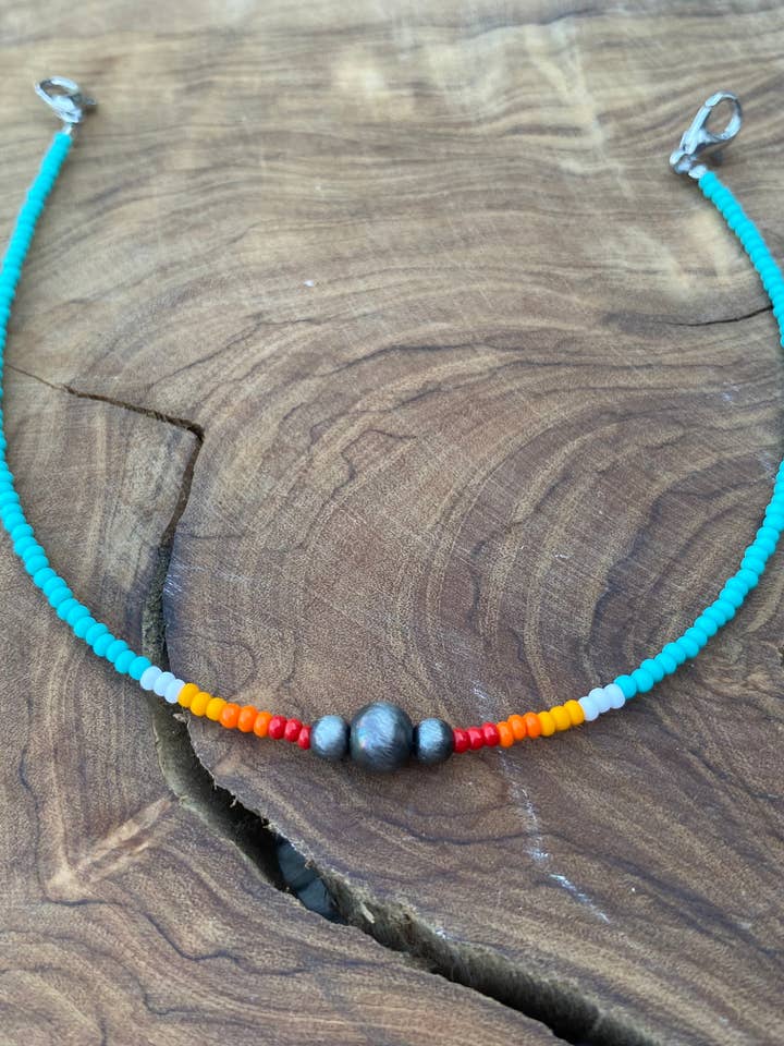 Fuax sterling silver western trucker hat chain for wholesale by The western jewel