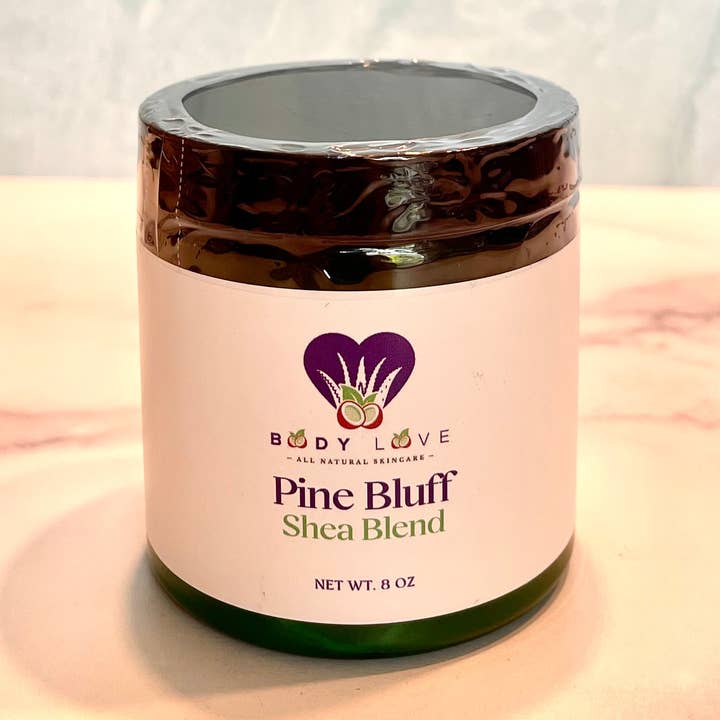 Pine Bluff Shea Blend for wholesale by Body Love