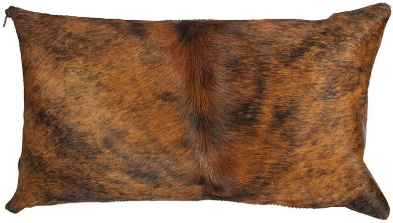 Rodeo – wholesale Prydnadskuddfodral – Naturligt kuddöverdrag i kohud med dubbel sida5