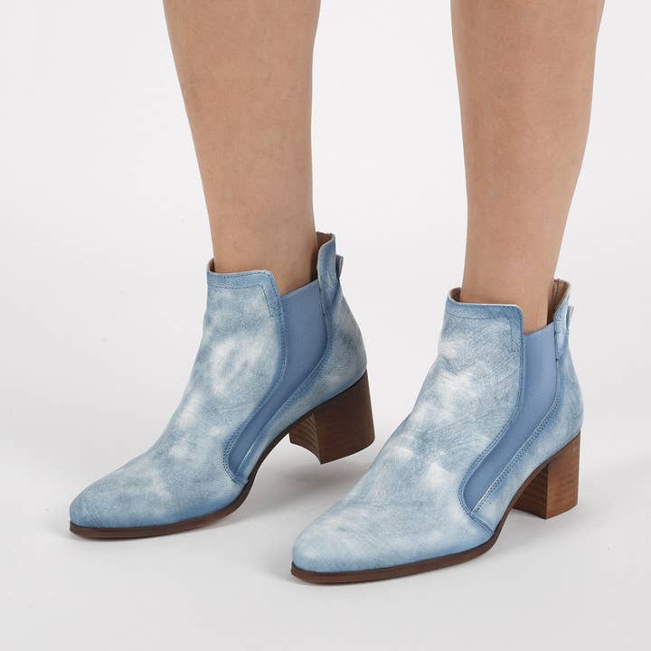 Women's Boot Jade E099 Mare Blue for wholesale by Felmini