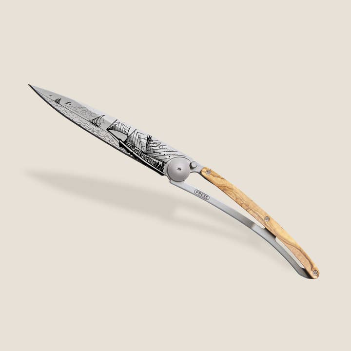 Deejo 37g, Olive Wood / Sail for wholesale by Deejo